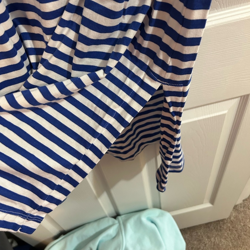 BNWT Sonoma Women’s Size XXL Blue and White Stripe Dress - Picture 5 of 6